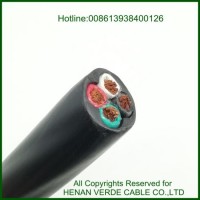 Copper Wire PVC Insulated Nylon Sheath Construction Installation Thhn Electric Power Cable