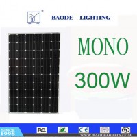 300W Mono Power Energy System Solar PV Panel