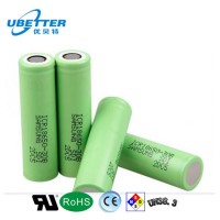 High Quality 3.7V 3000mAh Rechargeable Lithium 18650 Battery for Flashlight