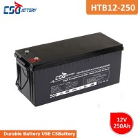 Csbattery 12V 250ah Backup Energy Gel Battery for Car/Bus/UPS/Electric-Power/Motorcycle