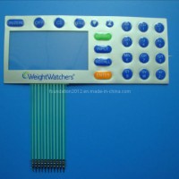 Printing Circuit CNC Overlay Keyboard Membrane Switch