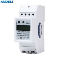 Adm65sc Single Phase Energy Meter 10-60A 220V Andeli Kwh