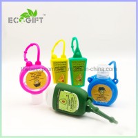Portable Waterless Hand Sanitizer Bottle with Cute Silicone Holders