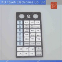 Membrane Panel LED Graphic Overlay for Industrial Control