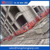 Safe Durable Wire Rope Suspended Working Platform for Construction