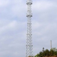 Telecom Angle Steel Communication Iron Tubular Tower