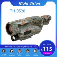 Digital HD Night Vision Camera Hunting Patrol Infrared Monoculars Telescope