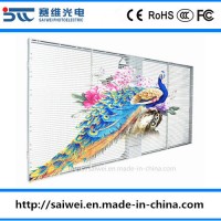 P3.91 Full Color Indoor Transparent LED Display Panel Customized Design Indoor Advertising LED Scree