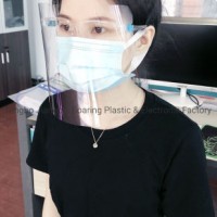 Anti Face Shield Transparent Safety Face Shield Face Sheilds with Eye Glass Trim