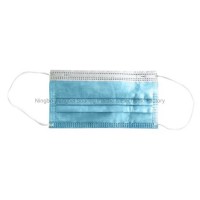 Disposable Protective Earloop 3ply Dustproof Face Mask