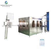 Suzhou Complete Auto Pet Bottle Mineral Distilled Water Bottling Filling Production Line From Zhangj