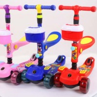 Factory Sale Baby Scootor 3 in 1 Foldable High Quality Balance T Scooter Kids Scooter Kick Scooter