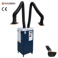 Mobile Welding Fume Extractor with Double Exhaust Arms