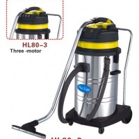 80L Stainless Steel Stick Control Wet and Dry Vacuum Cleaner (HL80-2/HL80-3)