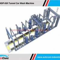 Dual Plat Belt Conveyor Tunnel Car Washing Machine/Automatic Tunnel Car Washer Bay with High Pressur