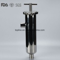 Stainless Steel Sanitary Welded Angle Type Strainer