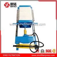 320 Small Hydraulic Manual Chamber Filter Press for Lab