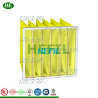 China Industrial Air Filter Synthetic Pocket Bag with F5