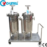 China Industrial Duplex Bag Filter Housing for RO Water Treatment System