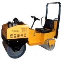 1 Ton Sit on Double Drum Vibratory Road Roller