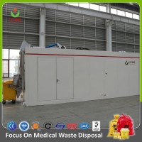 Hospital Garbage Sterilizer with Microwave Disinfection Equipment Medical Infectious Garbage 5