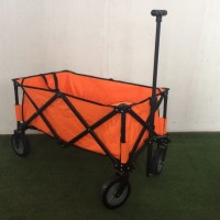 Outdoors Collapsible Folding Utility Wagon Garden Cart