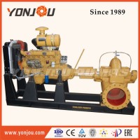Diesel Engine Driven Single-Stage Double Suction Centrifugal Pump Mounted Trailer