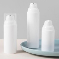 Eco-Friendly Plastic Cosmetic Packaging Airless Bottle Serum Bottle 30ml 50ml 75ml