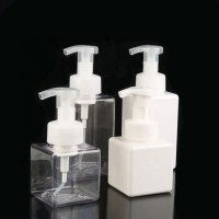 in Stock 250ml 500ml Plastic Pet Liquid Soap Foam Bottle with Dispenser Pump