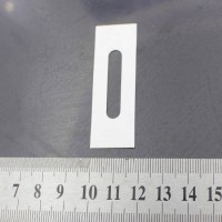 Delxin Hi-Tech Steel Ceramic Zirconia Slotted Film Slitting Blade
