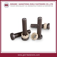 ISO 13918  SD Shear Studs / Weld Shear Connector Studs with Ceramic Ferrule