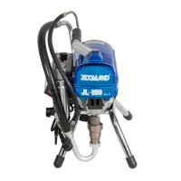 Smart Paint Sprayers with 2.2 L/Min Displacement and 3300psi Spray Gun Hose Easy Carry and Operation