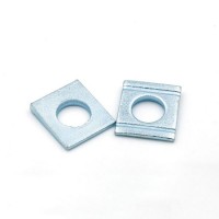Carbon Steel Square Hole Flat Washers DIN434 Square Washers for Wood Constructions