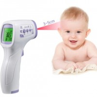 Safety Harmless Medical Clinic Thermometer Digital Infrared Non Contact Baby Body Thermometer