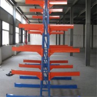 Multi-Tier Construction Material Storage Cantilever Racking