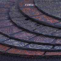 Fricwel Auto Clutch Facing Superior Quality Brand Wear Resistance High-Copper