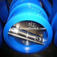 Ggg50 Wafer Dual Plate Lined Water Valve Wafer Check Valve