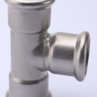 Stainless Steel 316L DIN Press Fitting Equal Tee