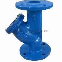 Ductile Iron DIN Y Strainer with Flange End