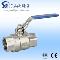2PC Ball Valve with Lock Handle and CE Certificate