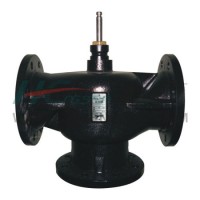 D F / F-08- 3 - Xf Cast Iron Valve 3 Way Valve Using in Air Conditioning System  Cooling&Heating Sys