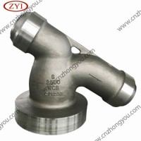 High Pressure Butt Weld Bw Fabricated Y Strainer