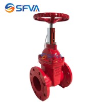 Sfva Brand Good Quality BS5163 Pn16 Ductile Iron Resilient Seat Fire Signal Gate Valve