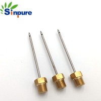 Customized 14G/ 16g Stainless Steel Dispending Needle with Metal Connector Use for Dispensing Liquid