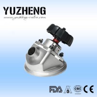Hygienic SS316L Stainless Steel Manual Tri Clamp Sanitary Diaphragm Valve