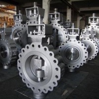 Wafer or Double Flanged Carbon Steel CS A216 Wcb Cl150 HP Butterfly Valve