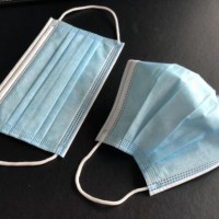 Custom Fabric 3 Ply Earloop Face Mask Disposable