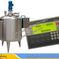 500L 1000L Milk Batch Pasteurizer (automatic temperature control)