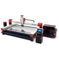 CNC Waterjet Cutter and Water Jet Cutting Machine for Cutting Glass Metal Stone Rubber Ceramic 3020