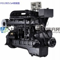 Marine G128 155.5kw/1800rpm  Diesel Engine  4-Stroke  Water-Cooled  Direct Injection  Inline  Shangh